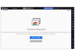 Chrome Remote Desktop - main-screen