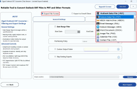 Cigati OST Converter - Screenshot 3