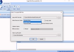Cigati SQL Recovery - Screenshot 3