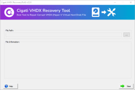 Cigati VHDX Recovery screenshot 1