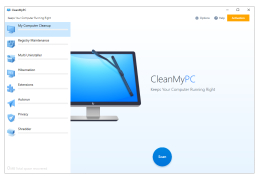 CleanMyPC - main-screen