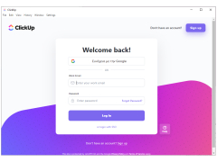 ClickUp - welcome-screen