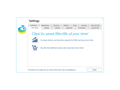 Clipboard Manager (Clipa.Vu Desktop) - settings-menu