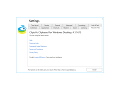 Clipboard Manager (Clipa.Vu Desktop) - about-application