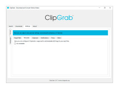 ClipGrab - metadata-settings