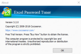 Cocosenor Excel Password Tuner screenshot 2