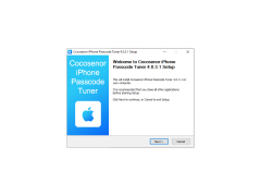 Cocosenor iPhone Passcode Tuner - welcome-screen-setup