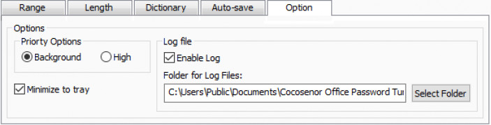 Cocosenor Office Password Tuner screenshot 3