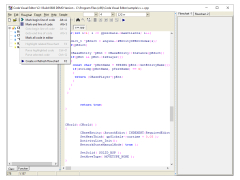 Code Visual Editor - flowchart-menu