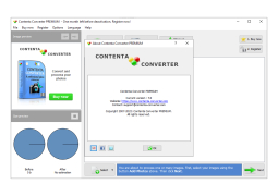 Contenta CR2 Converter - about-application