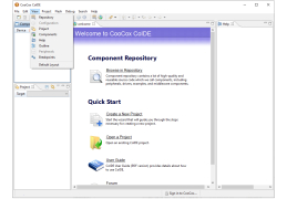 CooCox CoIDE - view-menu