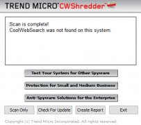 CoolWebShredder (CWShredder) screenshot 1