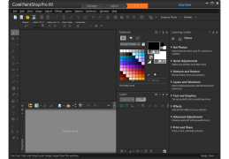 Corel Paint Shop X9 - edit-menu