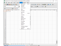 Corel WordPerfect Office - quattro-pro-x8-tools-menu