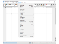 Corel WordPerfect Office - wordperfect-x8-tools-menu