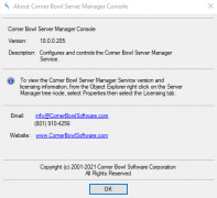 Corner Bowl Server Manager screenshot 2