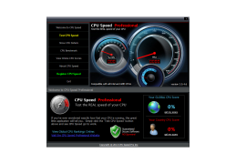 CPU Speed Professional - main-screen