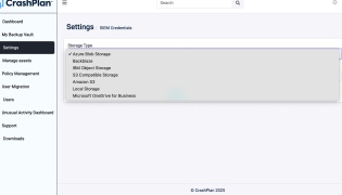 CrashPlan PRO - Screenshot 1