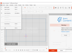 CrazyTalk Animator - file-menu