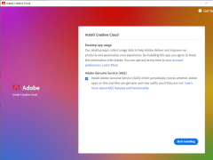 Creative Cloud Desktop - installation