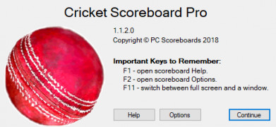 Cricket Scoreboard Pro screenshot 1