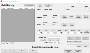 Cricket Scoreboard Pro screenshot 2