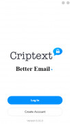 Criptext screenshot 1