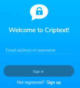 Criptext screenshot 2