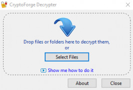CryptoForge Decrypter screenshot 2