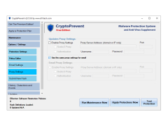 CryptoPrevent - proxy-settings