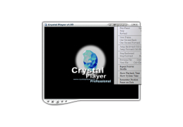 Crystal Player Pro - usafe-menu