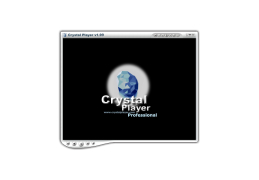 Crystal Player Pro - main-screen
