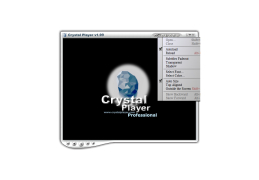 Crystal Player Pro - options
