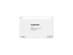 CudaText - about-application