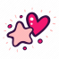 Cute and Pink Icons logo