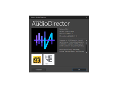 Cyberlink AudioDirector - about-application
