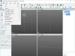 CyberMotion 3D Designer - edit-menu