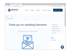 Daminion - website