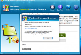 DaosSoft Windows Password Rescuer screenshot 3