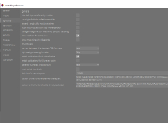 Darktable Photo Manager - settings