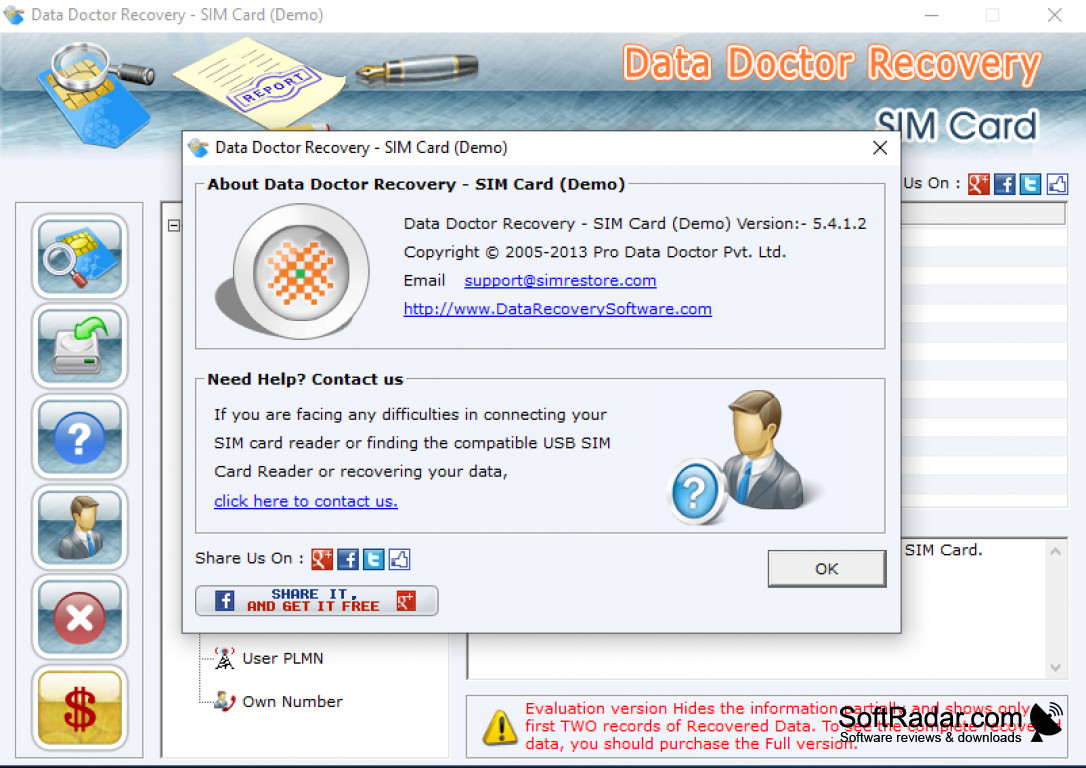 Download Data Doctor Recovery Mobile SIM Card for Windows 11, 10, 7, 8/