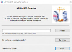 DBF to MDB (Access) Converter screenshot 3