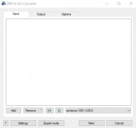 DBF to XLS (Excel) Converter screenshot 1