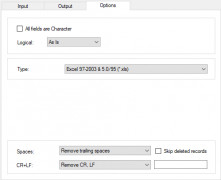 DBF to XLS (Excel) Converter screenshot 2