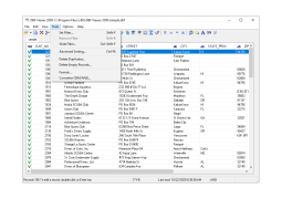 DBF Viewer 2000 - tools-menu