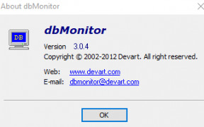 dbMonitor screenshot 2