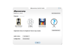 dBpowerAMP Music Converter - main-screen