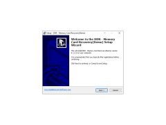 DDR - Memory Card Recovery - welcome-screen-setup