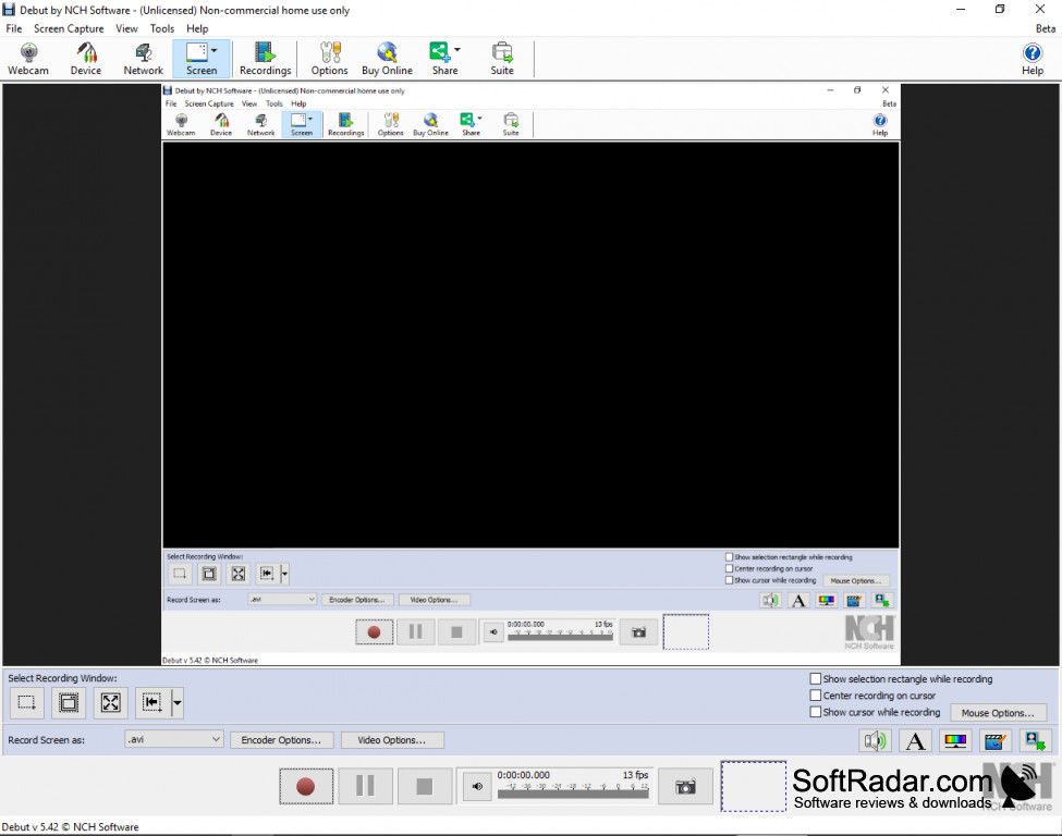 debut video capture software download