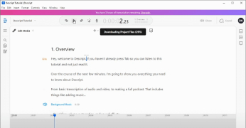 Descript - Screenshot 2